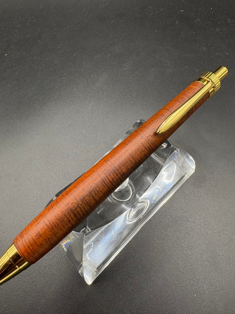 520超極上　サイアミーズローズウッド　シアメース　　木軸シャーペン　ボールペン