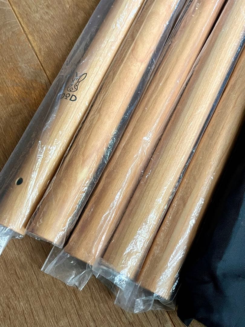 DOD ビッグタープポール　XP5-507-WD 2本セット　ウッド