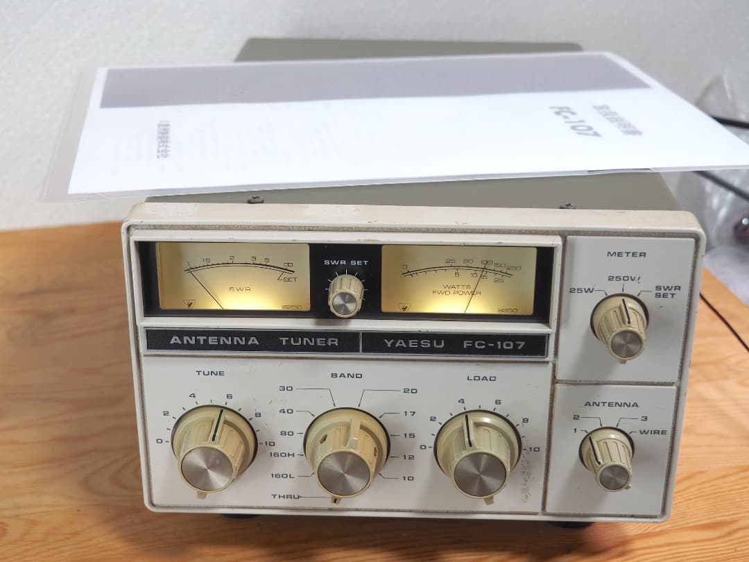 YAESU FC-107 アンテナチューナー
