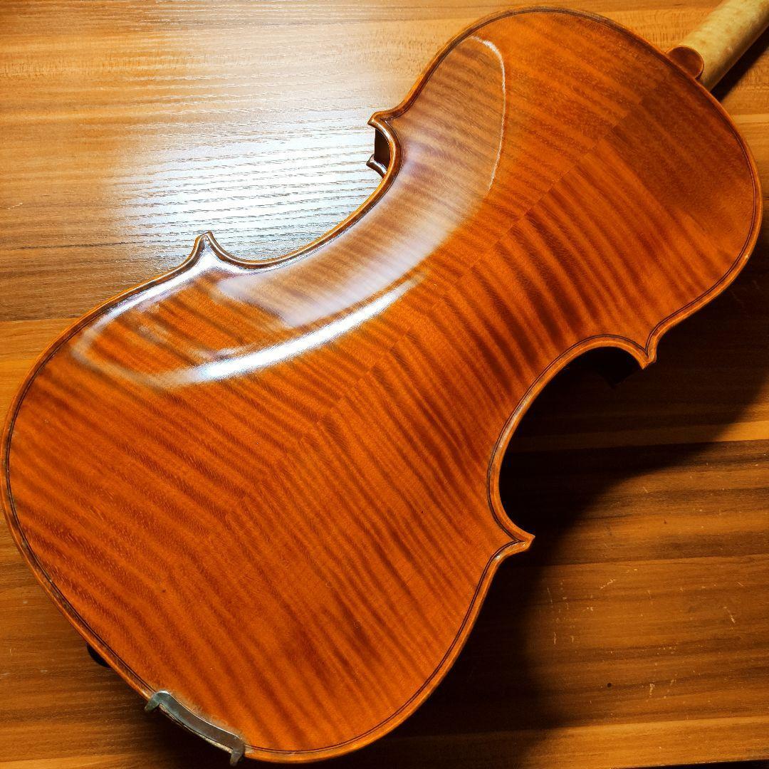 【深紅杢優音】スズキ No.580 4/4 バイオリン 1979