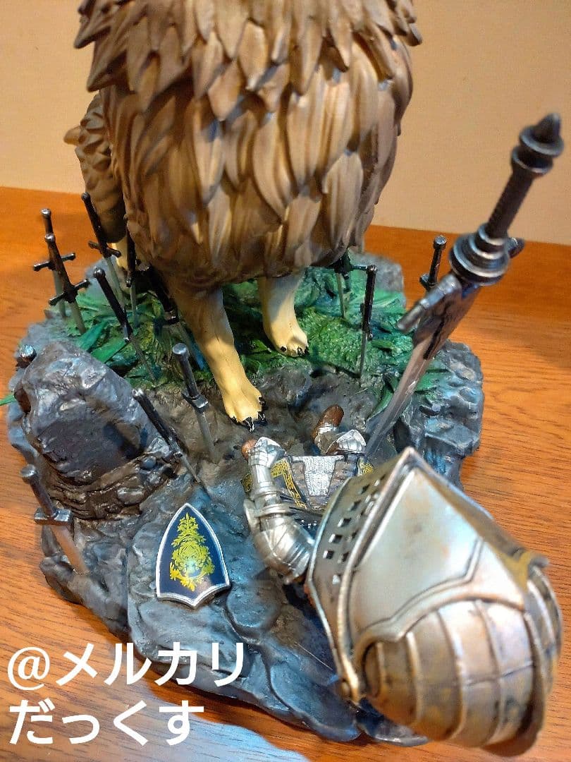 DARK SOULS 灰色の大狼シフ SD フィギュア 約22cm