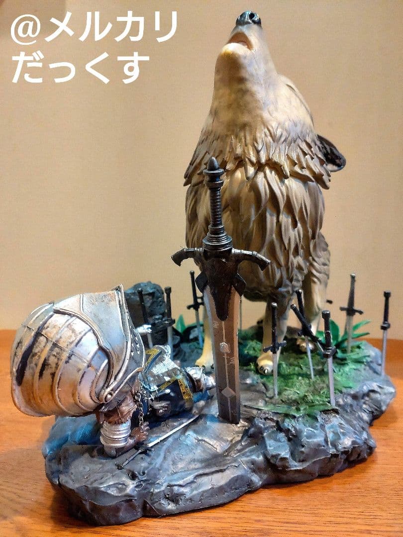 DARK SOULS 灰色の大狼シフ SD フィギュア 約22cm