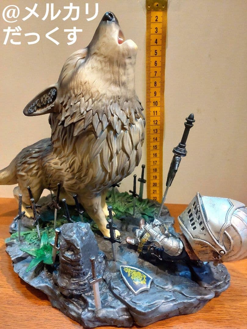 DARK SOULS 灰色の大狼シフ SD フィギュア 約22cm