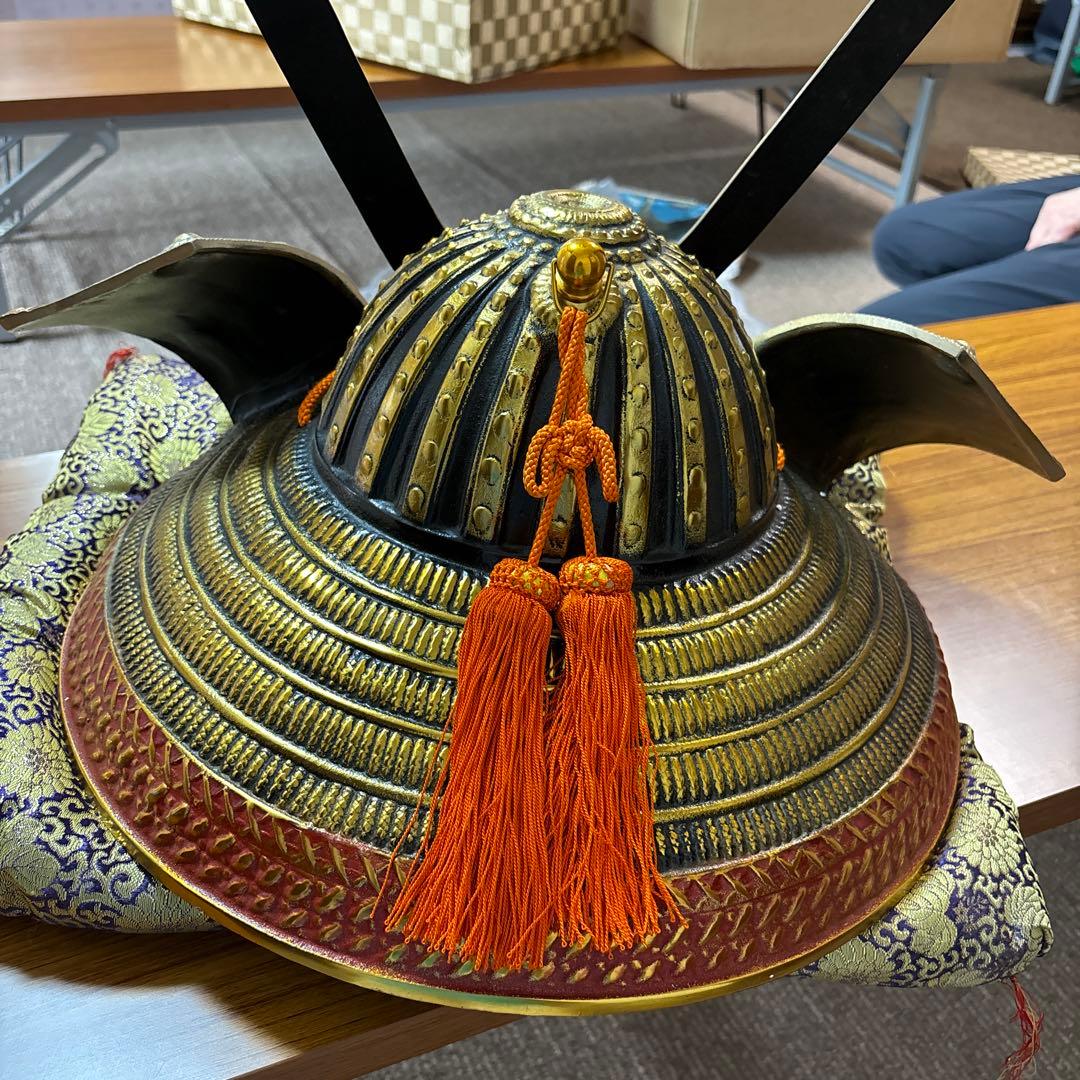 出世兜　座布団付き