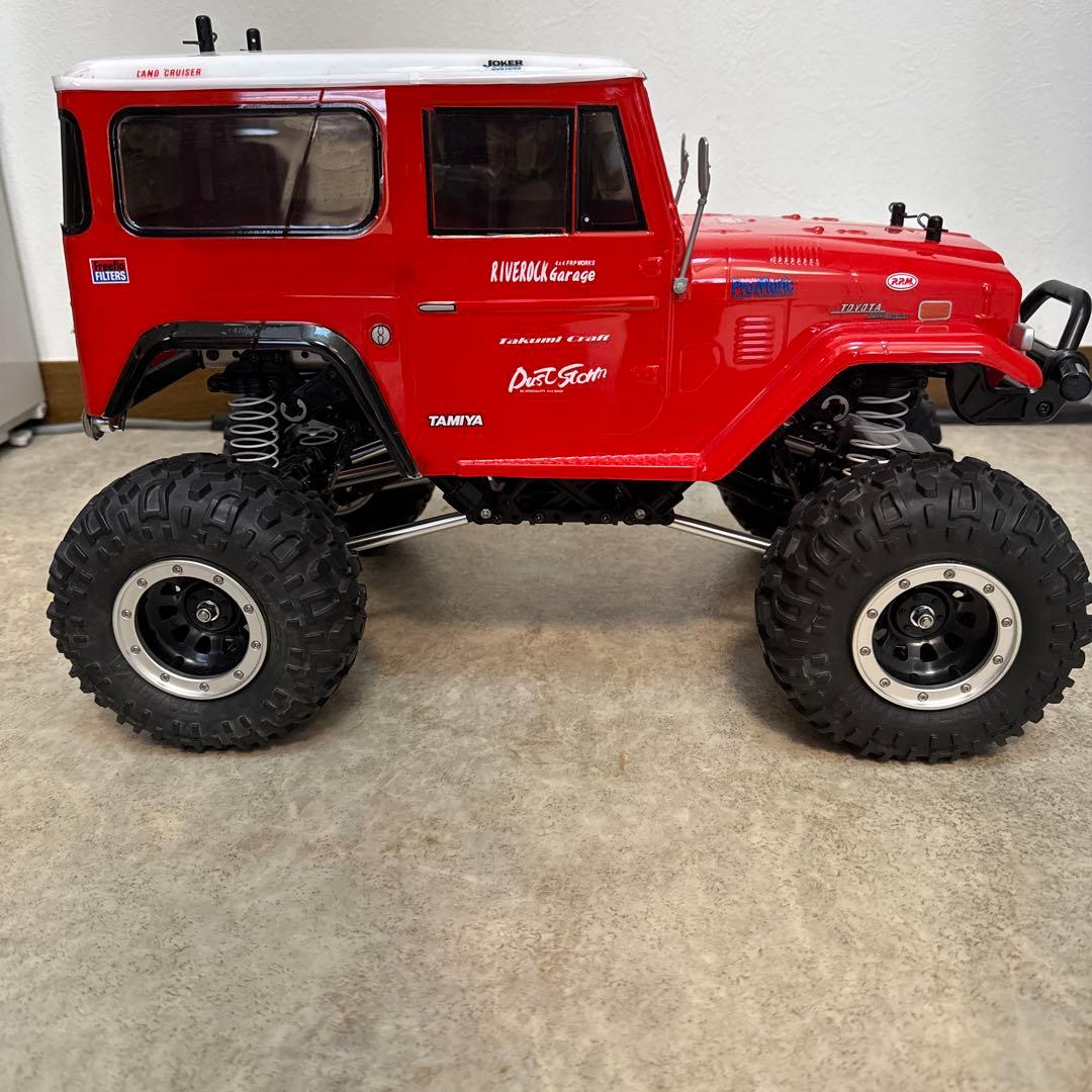 タミヤ トヨタランドクルーザー(CR-01)ロッククローリング用シャーシ