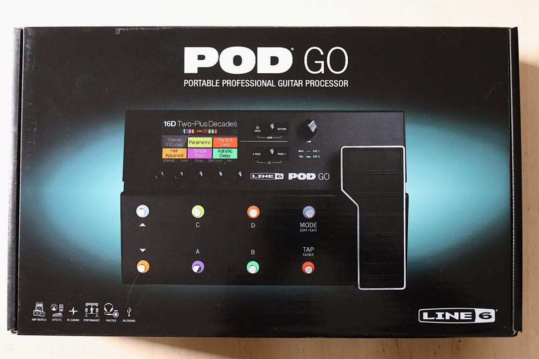 【美品・自宅室内専用】LINE6 POD GO マルチエフェクター