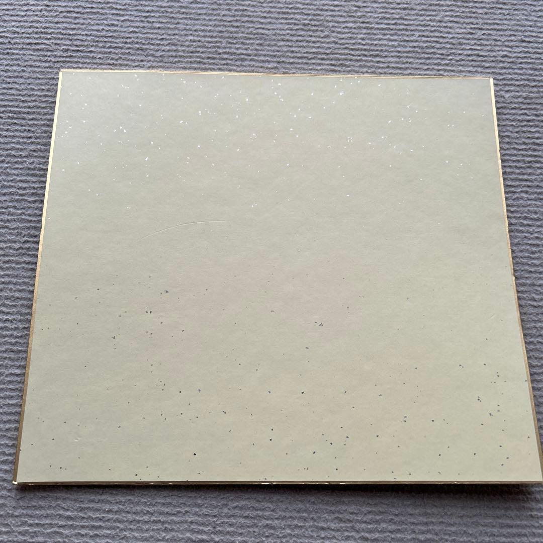 【超希少】高橋由伸 直筆サイン色紙 慶應義塾大学ロゴ 読売ジャイアンツ 慶應OB