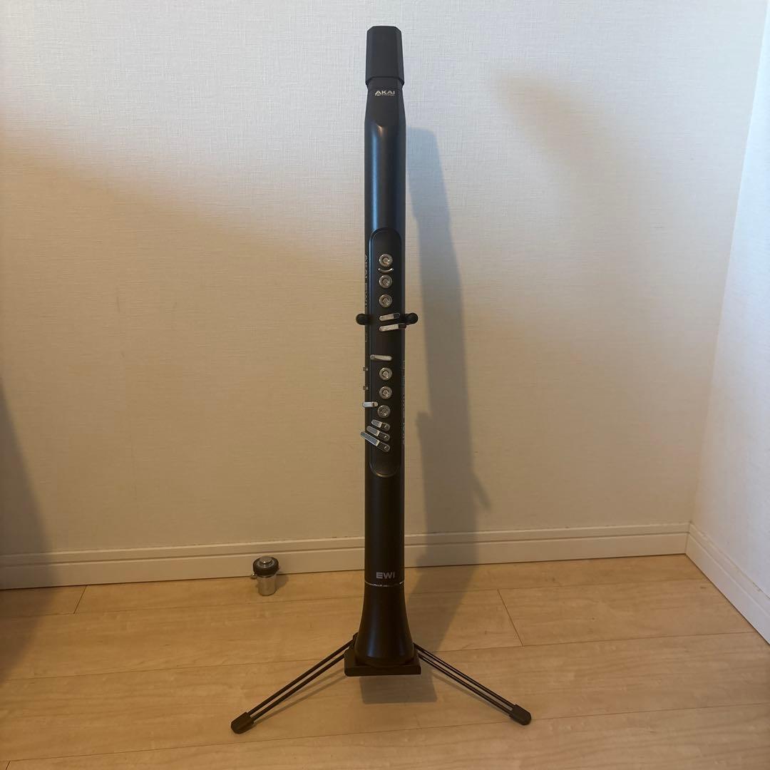 AKAI EWI Solo 本体＋スタンド