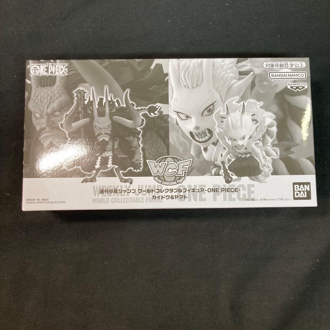 【新品未開封】ジャンプワールドコレクタブルフィギュア ルフィ、カイドウ&ヤマト