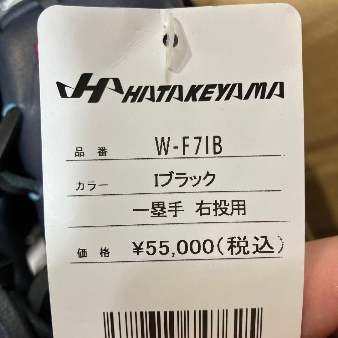 ハタケヤマ 硬式用ファーストミット