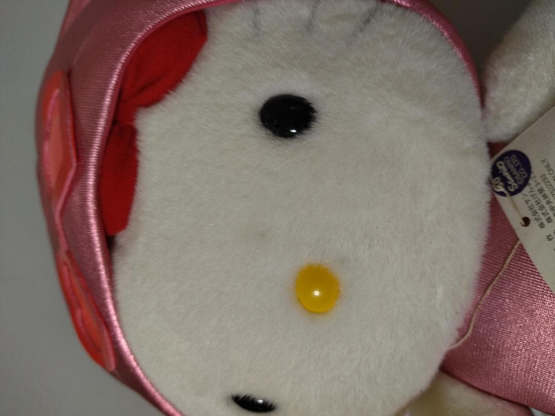 ご当地キティ ぬいぐるみ 大 富山限定 ホタルイカ　2002年 タグ付き中古