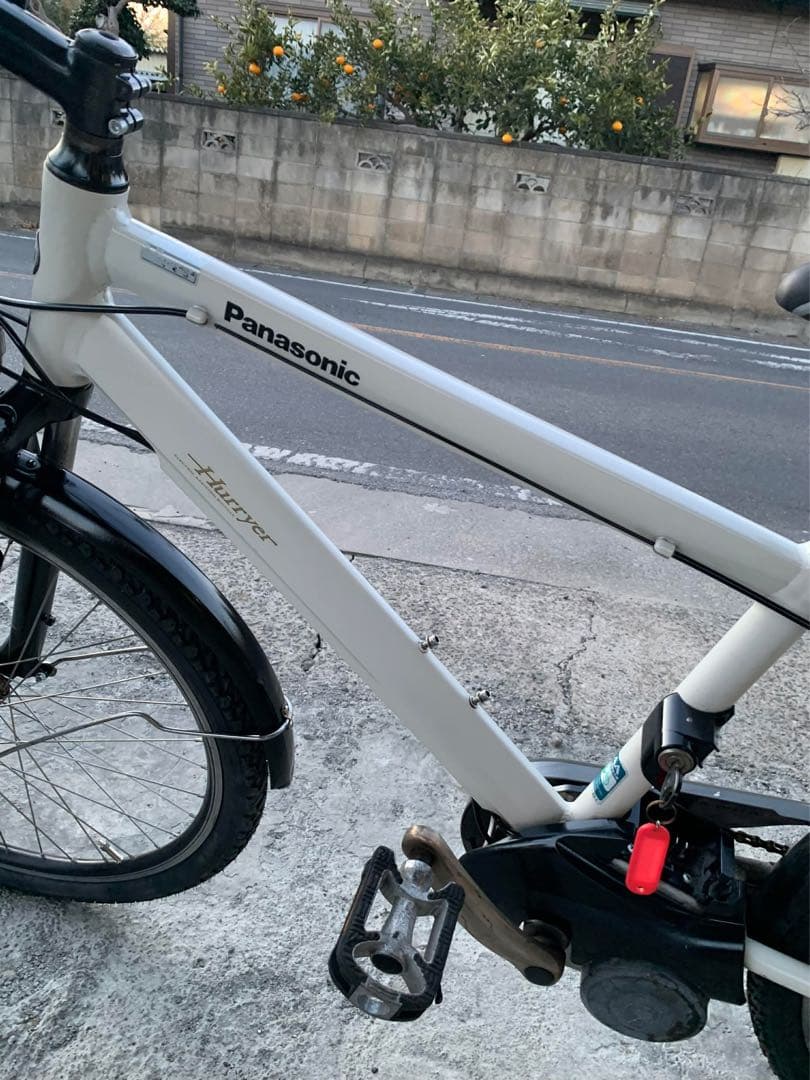 Panasonic 電動アシスト自転車 ホワイト