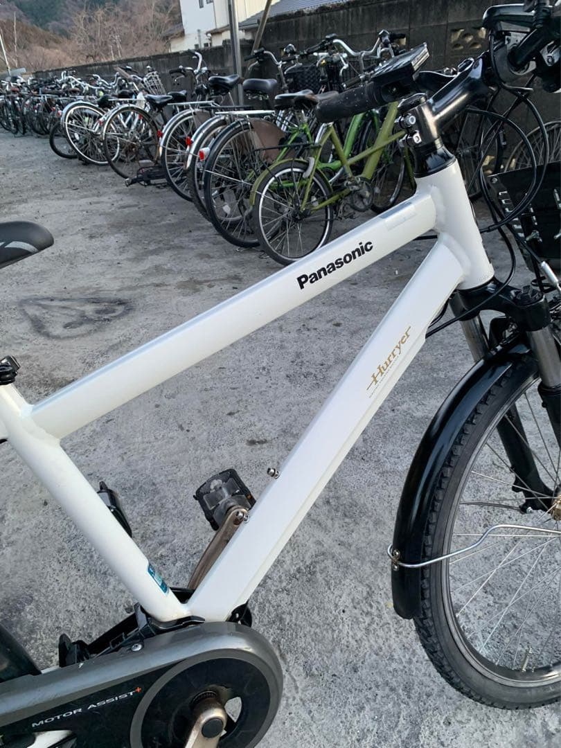 Panasonic 電動アシスト自転車 ホワイト