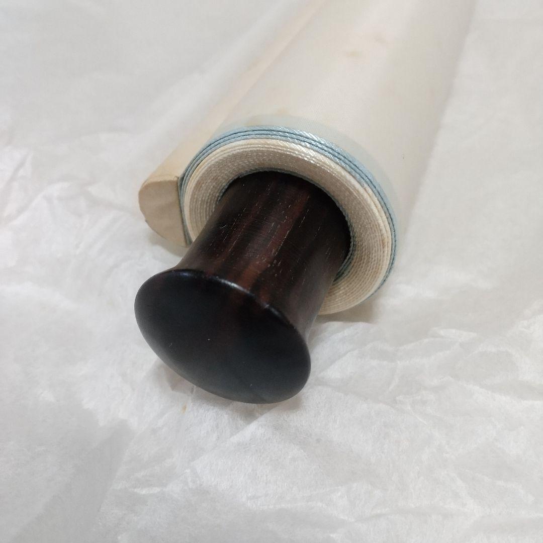 掛け軸 二玄社「明 仇英 仙山樓閣圖」 中国画 解説付