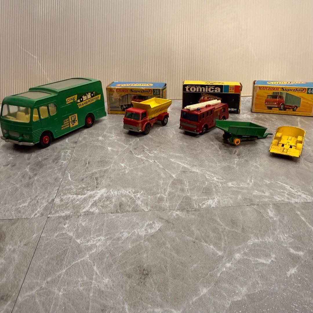 トミカ 日野消防車 日本製｜レトロ ヴィンテージ 英国製　まとめ売り