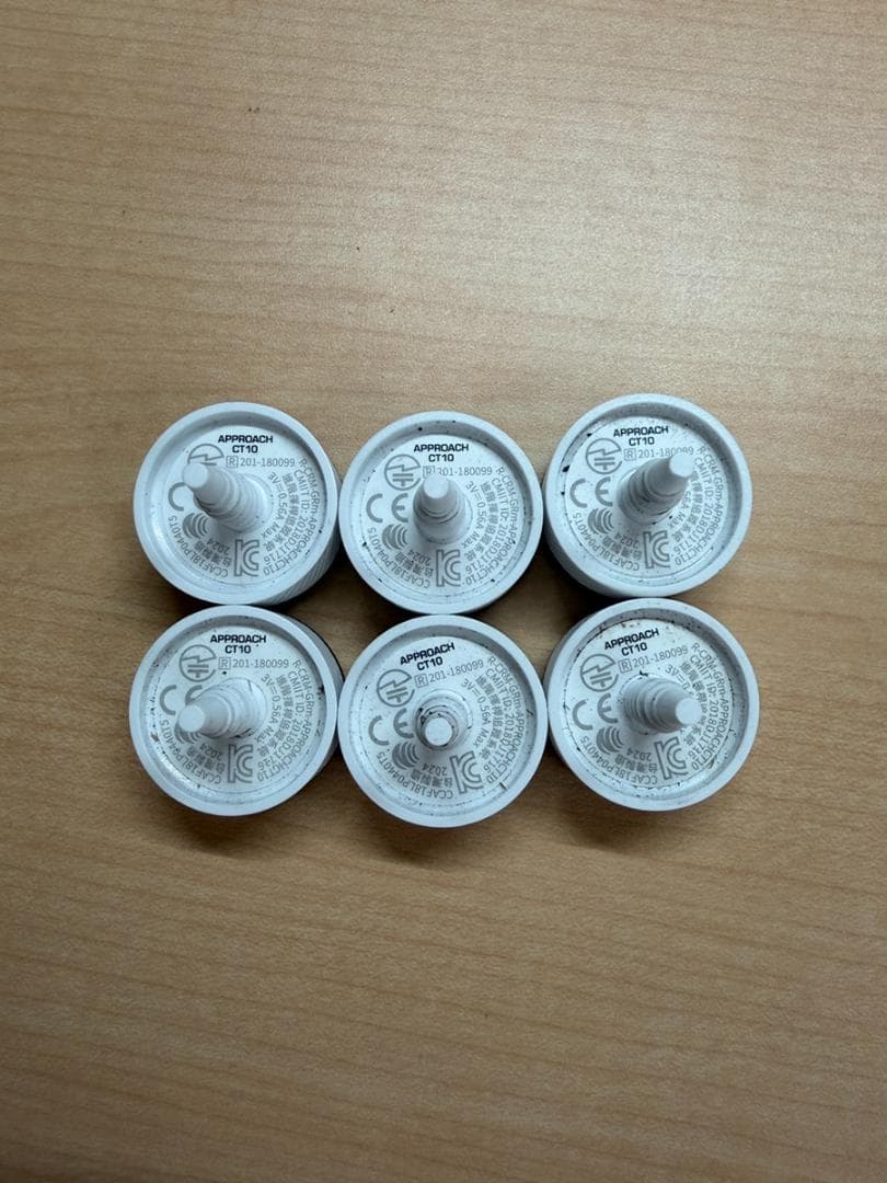 ガーミン GARMIN APPROACH CT10 ゴルフセンサー 6個セット