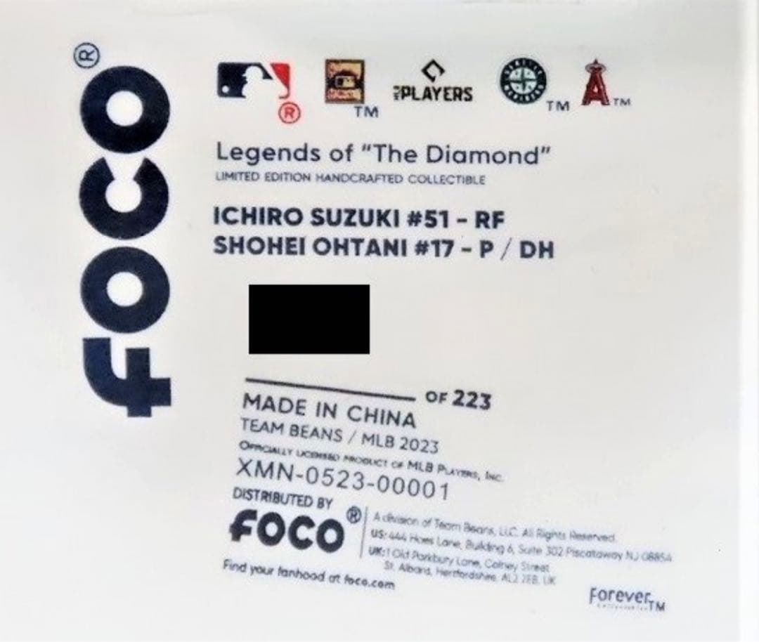 イチロー　大谷翔平　ルーキー・オブ・ザ・イヤー ダブルボブルヘッド