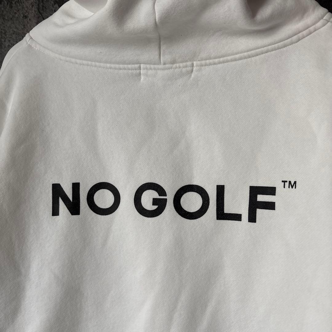 ⭐︎378 NO COFFEE NO GOLF フーディーパーカー　裏起毛