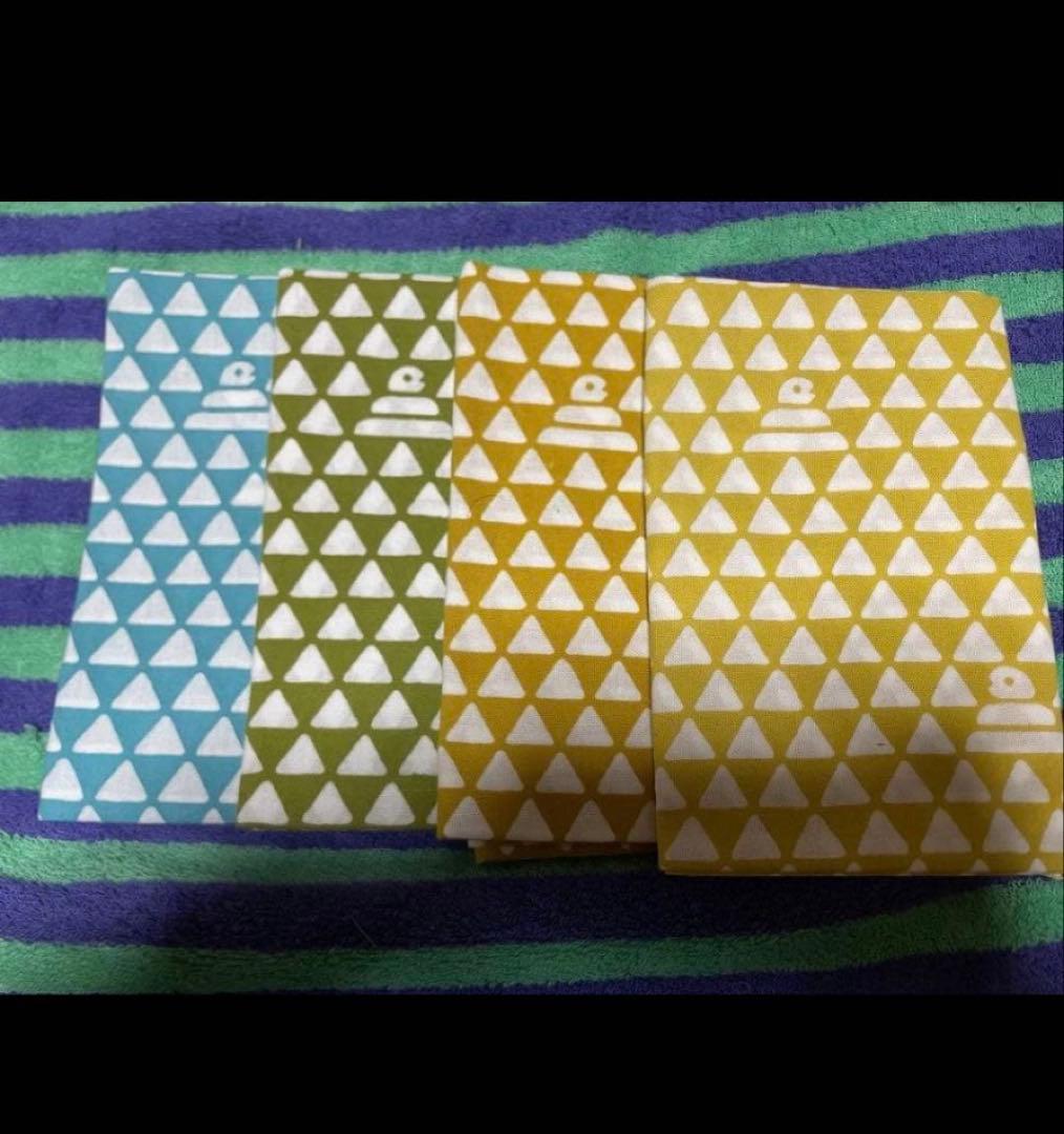 新品　4枚セット 新品　かまわぬ　うろこヘビ　手ぬぐい