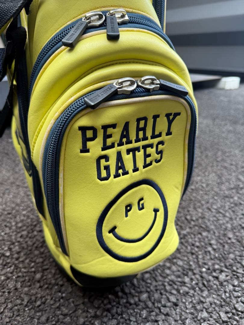 PEARLY GATES ゴルフバッグ 89 イエロー