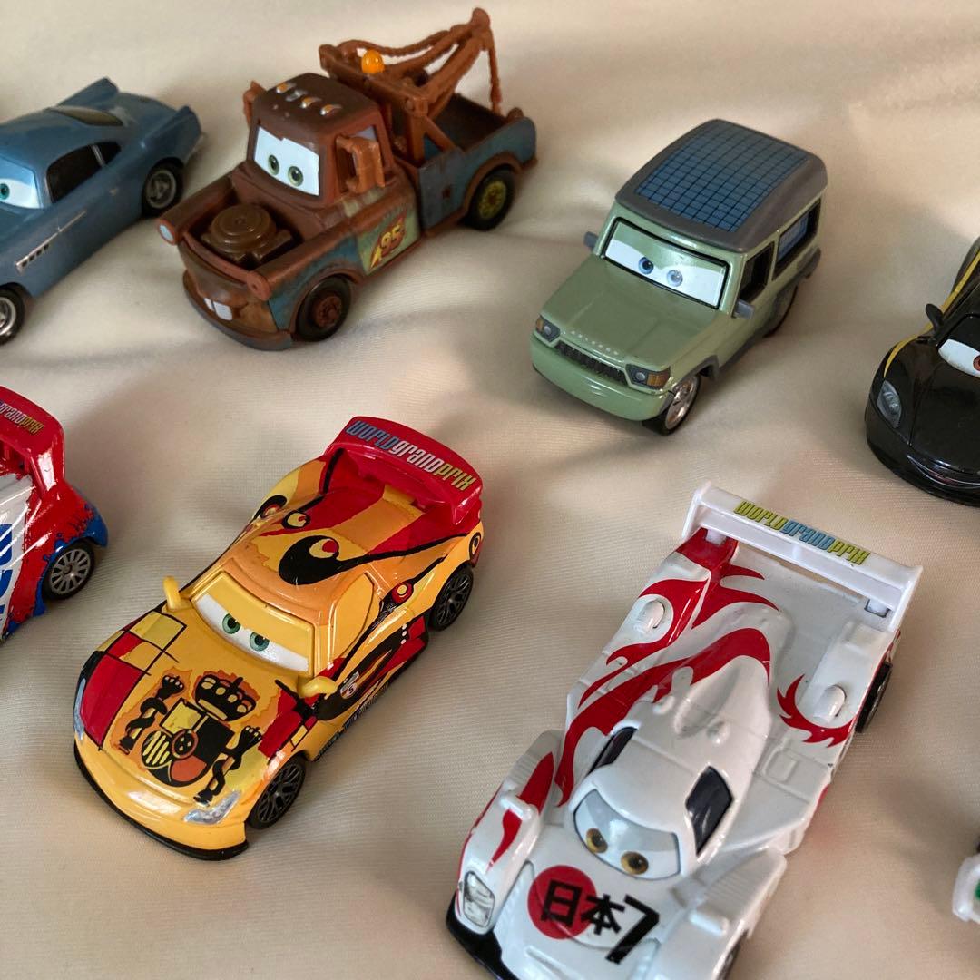 カーズミニカー　10点セット　マテル　MATTEL社製 ディズニー＆ピクサー