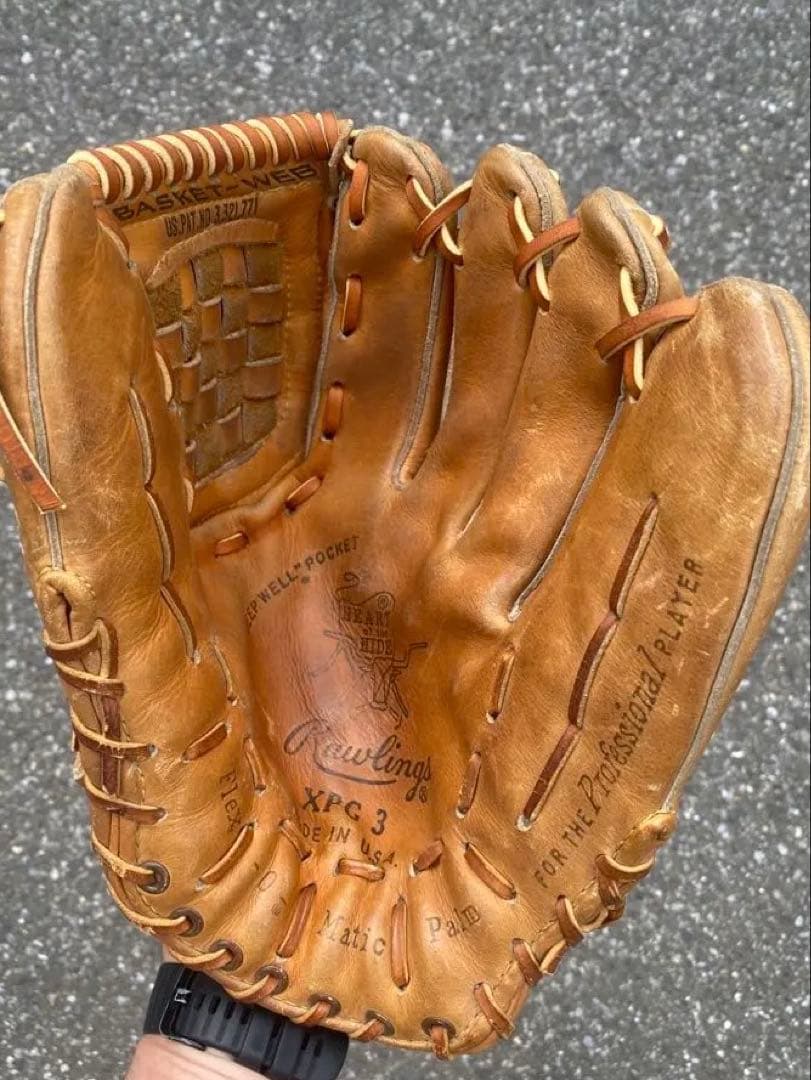 Rawlings XPG 3 硬式グローブ　長嶋茂雄タイプ