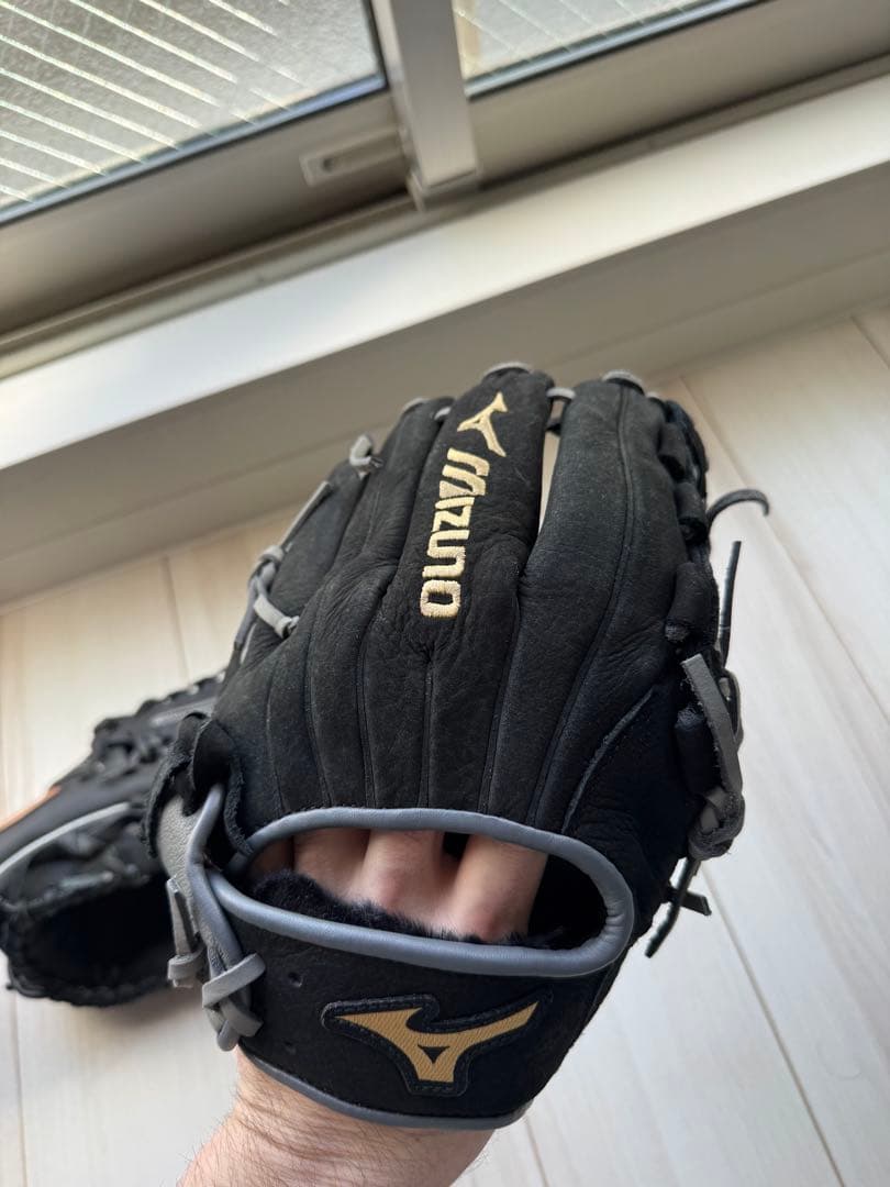 アシックス　ミズノ　グローブセット