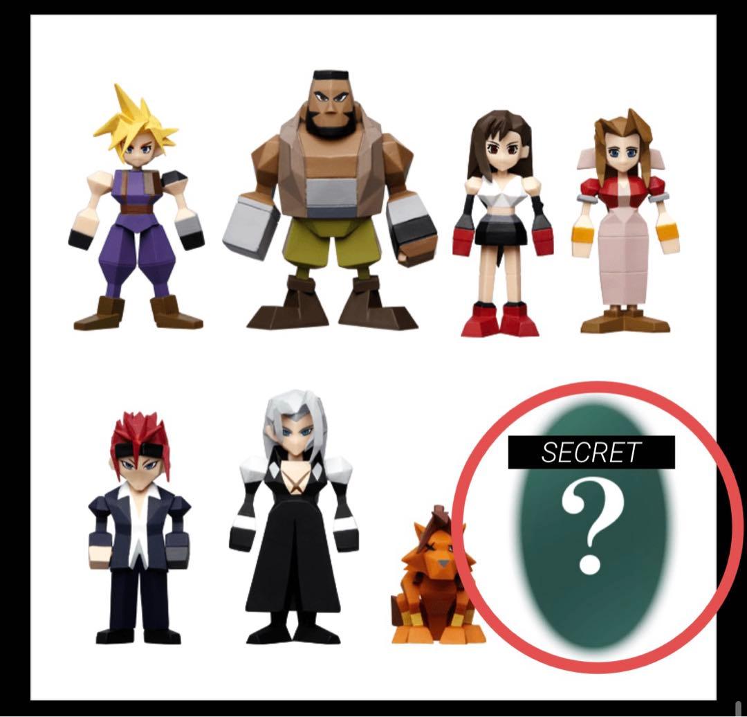 【未開封】ファイナルファンタジー　くじ　シークレット　女装クラウド