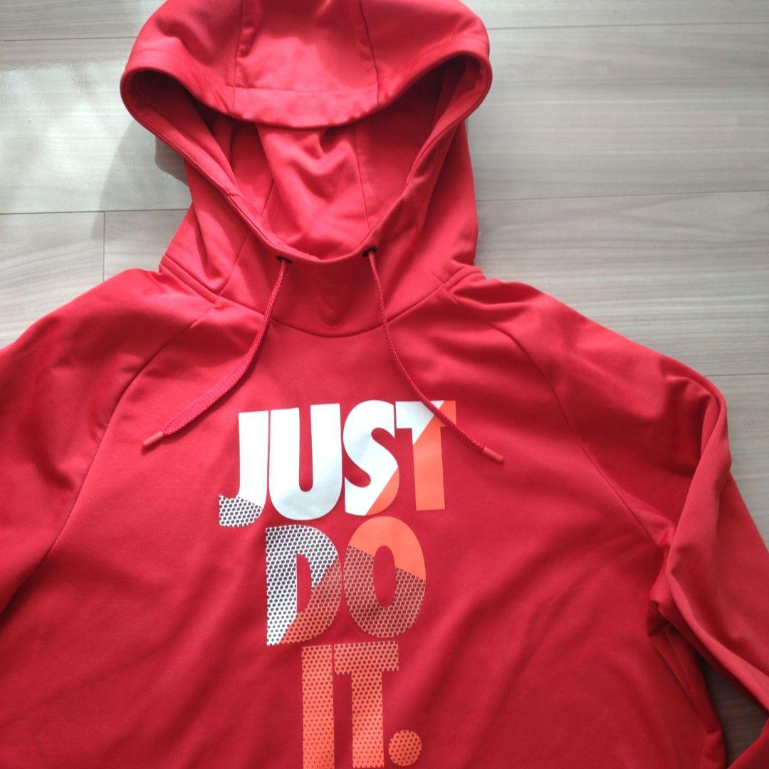 NIKE　ナイキ　パーカーパンツセットアップ　ジャージ　XLサイズ　赤黒