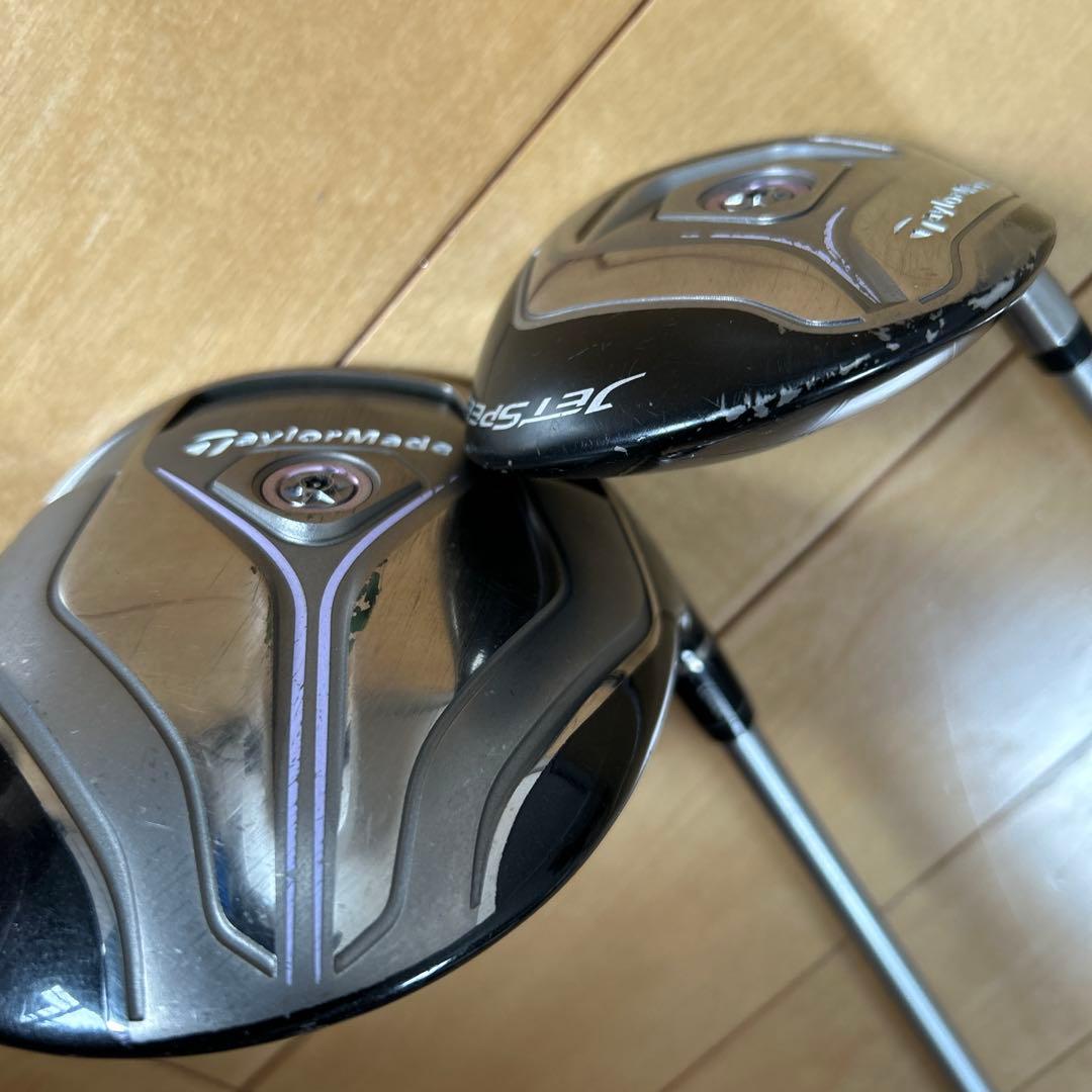 テーラーメイド　レディース　ドライバー、フェアウェイウッド