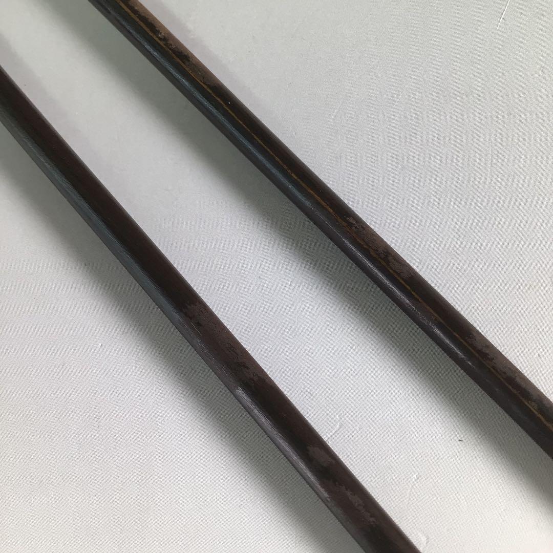 Ｒ４７　火箸　『寺西宗山造』『七宝象嵌』『飾火箸』　共箱　茶道具