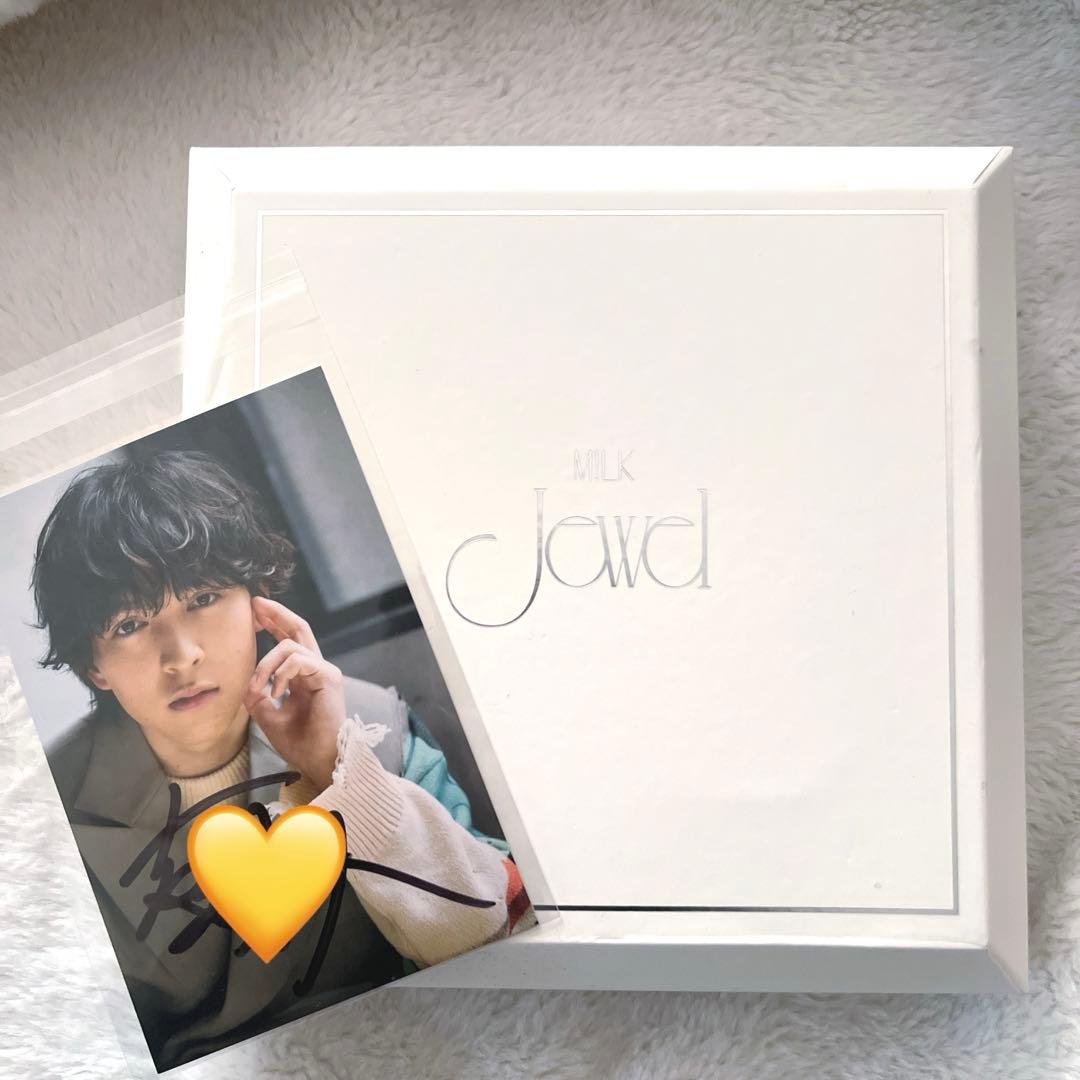 M!LK jewel FC限定版 BOX 吉田仁人直筆サイン入り写真付き