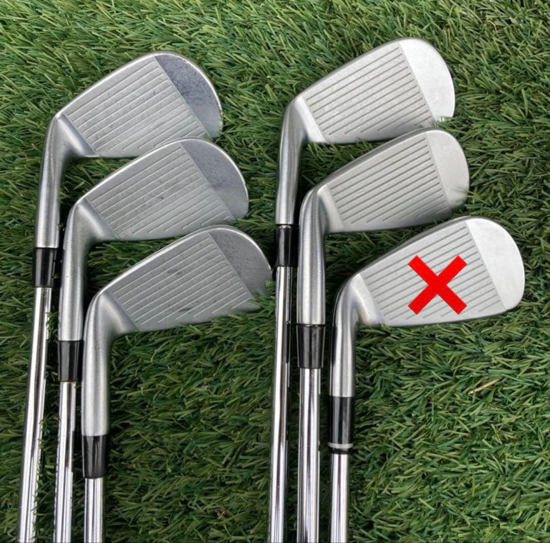 p*o様 jpX919 TOUR アイアンセット 5本セット