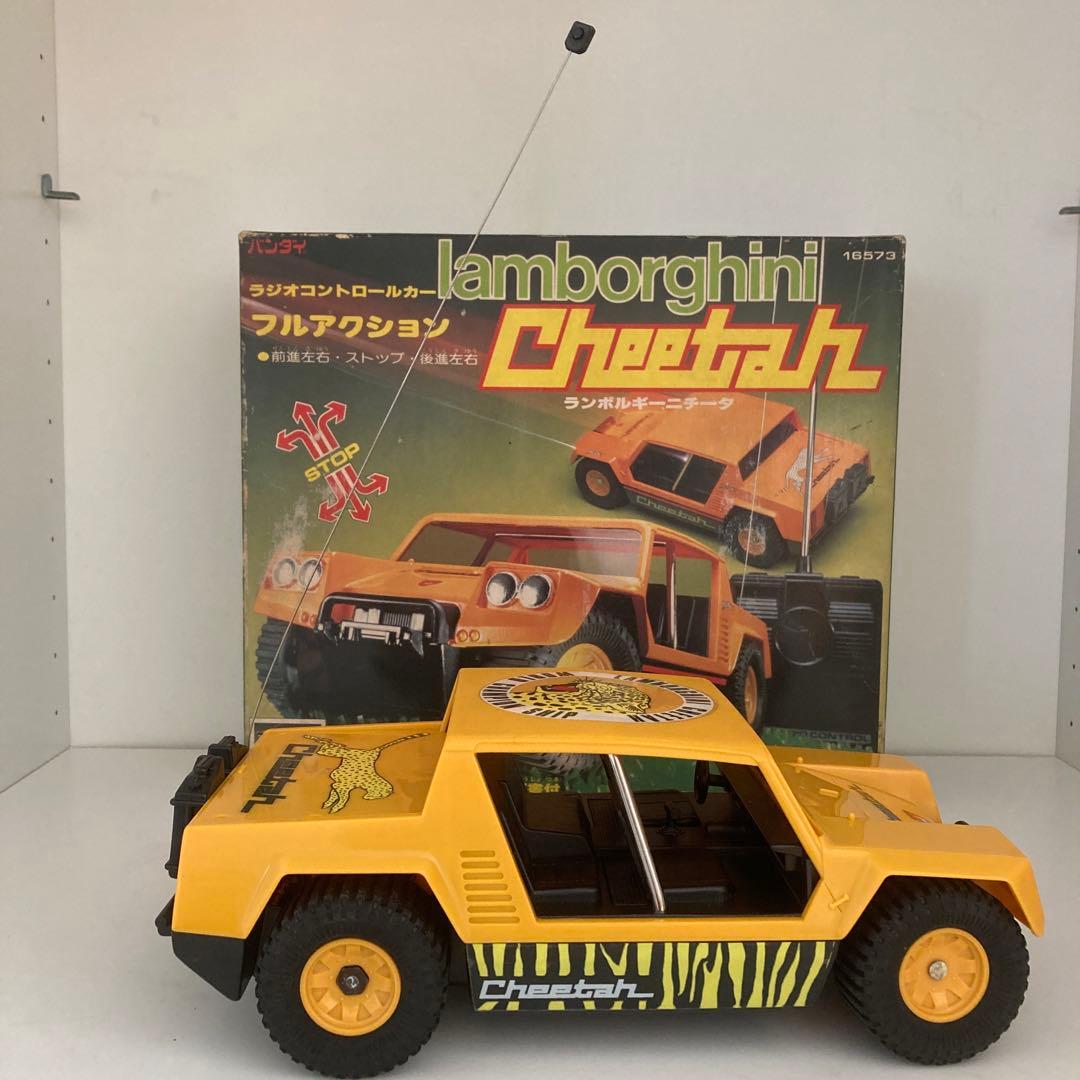 ランボルギーニ　ラジコン　バンダイ　　レトロ　車
