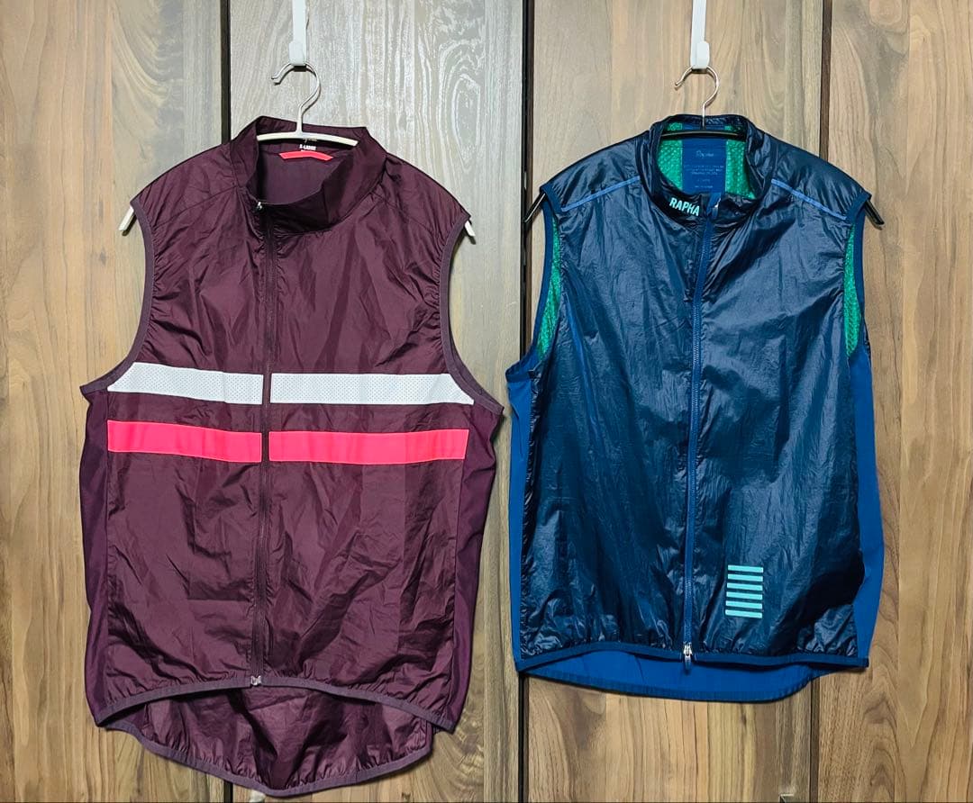 ★Rapha ラファ　サイクルベストジレ　XL (LL) 2点セット★