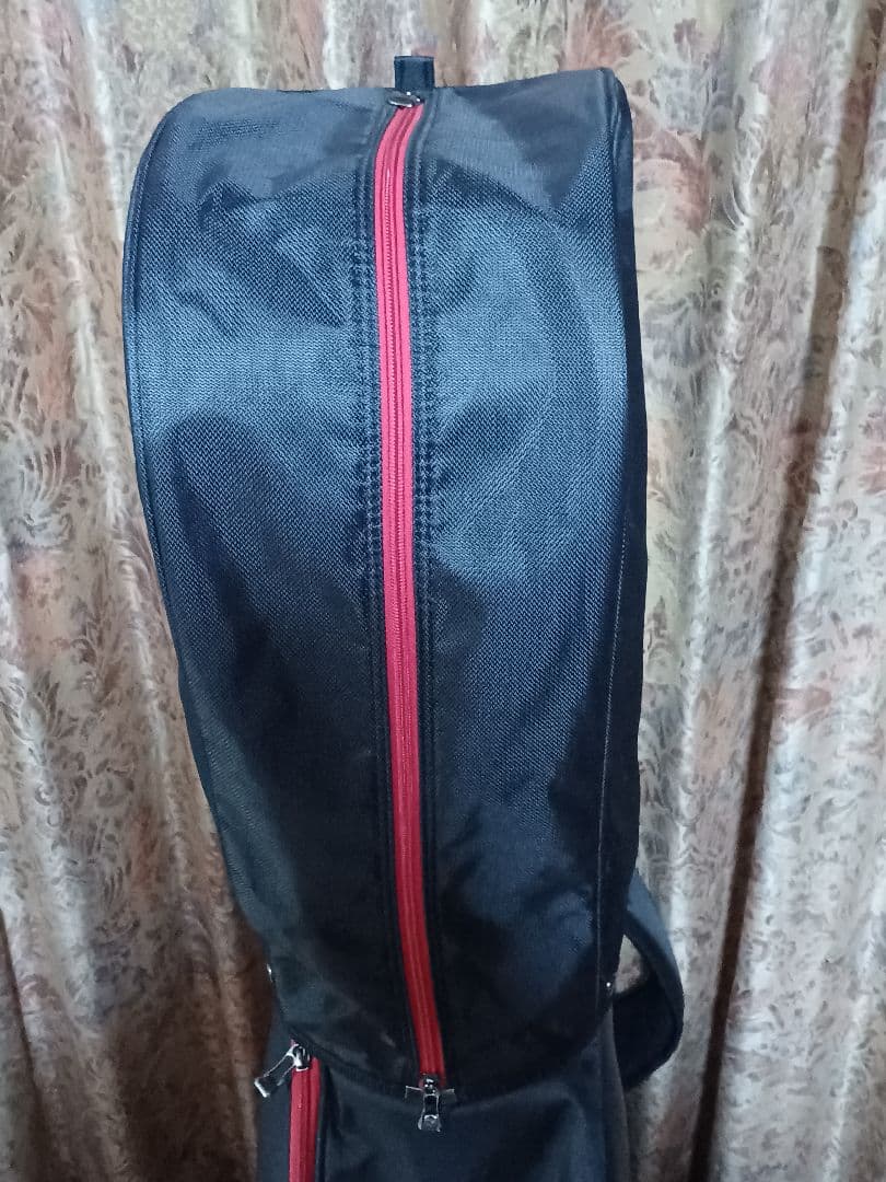 PUMA プーマ ゴルフバッグ 黒/赤