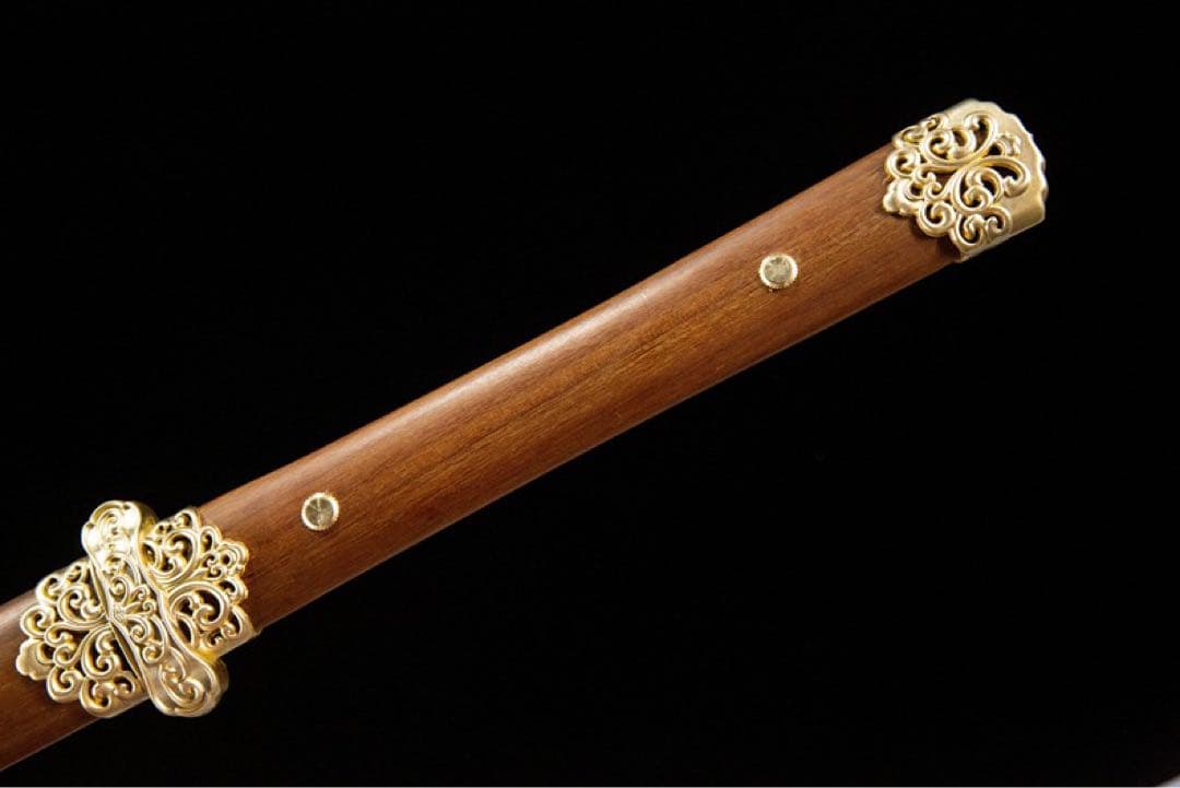 繁花唐横刀 模造刀 居合刀 武士道 武具 漢剣 唐刀 龍泉剣 手鍛造打