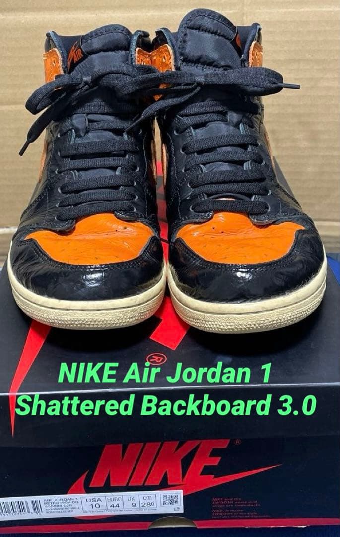 シューズ(男性用) NIKE Air Jordan 1 Shattered Backboard3.0