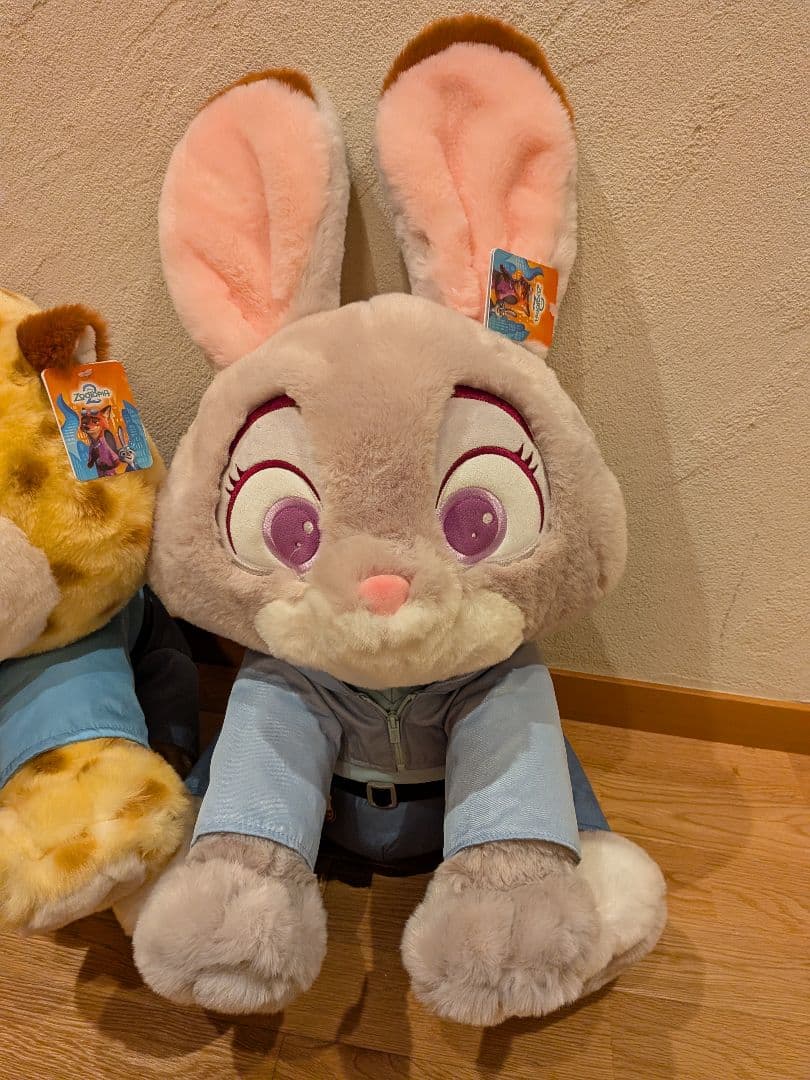ズートピア2 ジュディ ニック クロウハウザーぬいぐるみ　コストコ　ディズニー