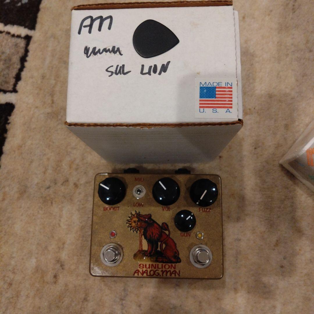 Analog Man Sun Lion　nkt275 white dot