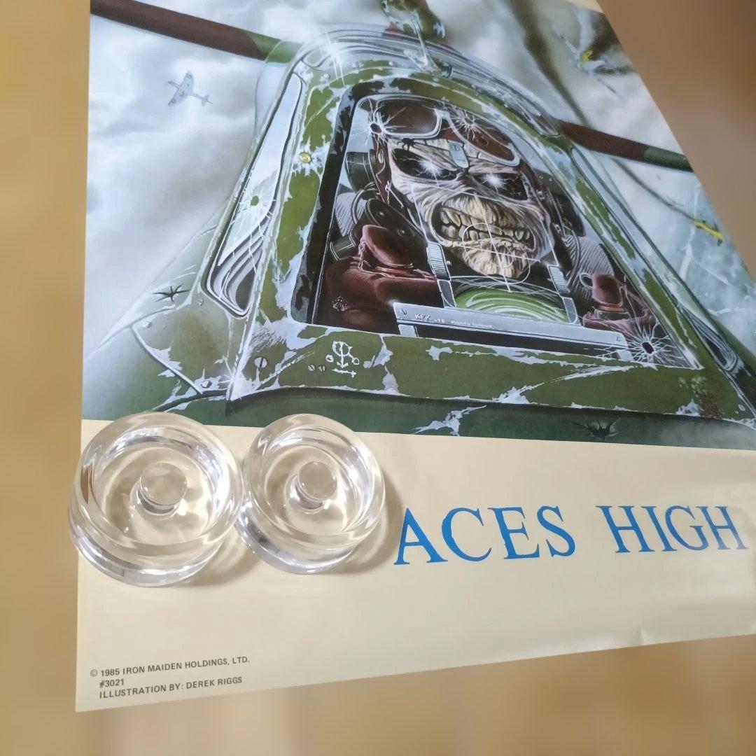IRON MAIDEN ポスター ACES HIGH Poster 1985