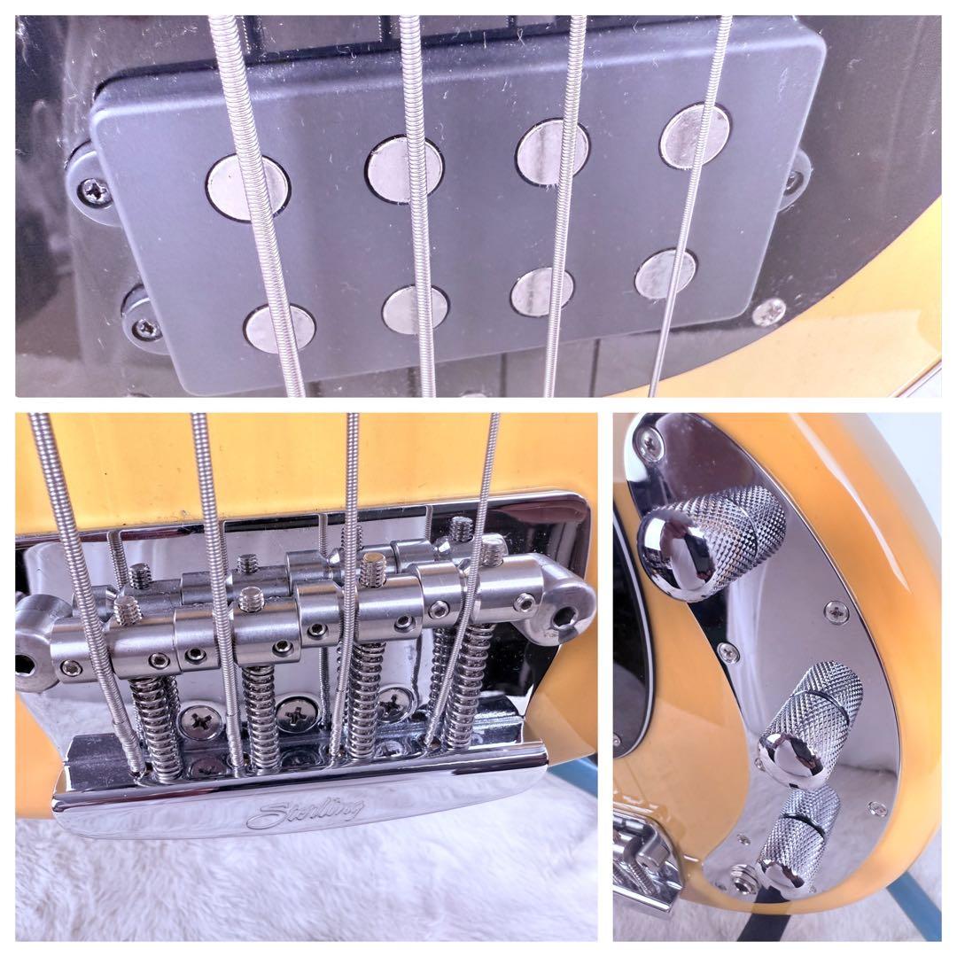 超美品！Sterling by Musicman Ray24CA バタースコッチ