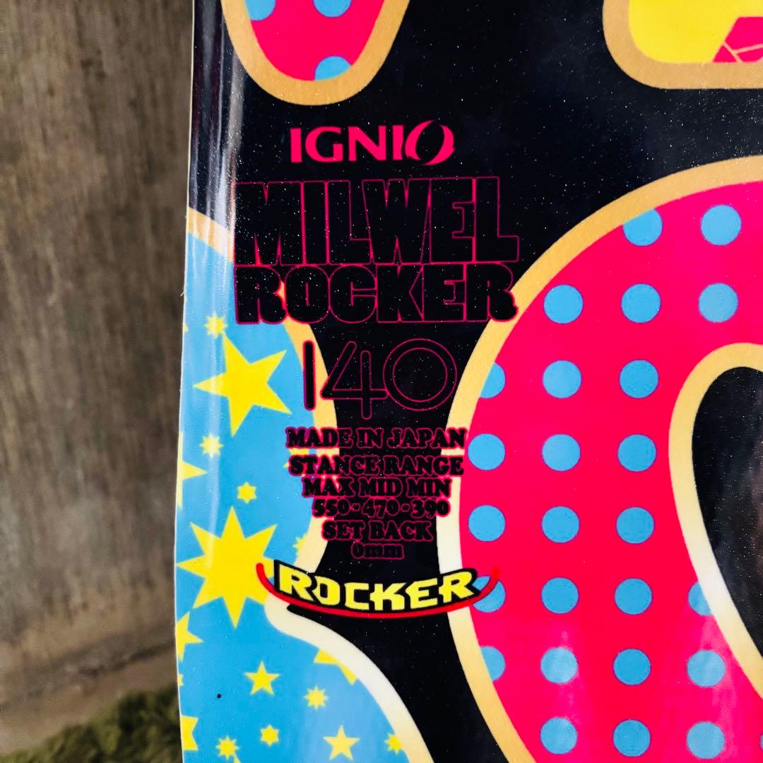 【良品】 イグニオ レディーススノーボード3点セット 140cm ブーツ23.0