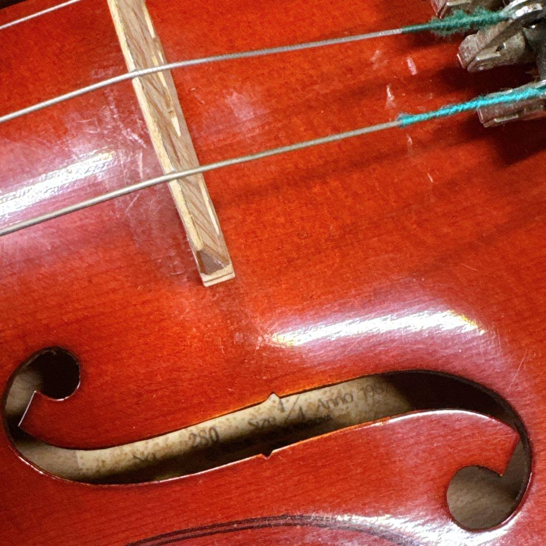 SUZUKI バイオリン No.280 4/4 1987 付属品多数！スズキ