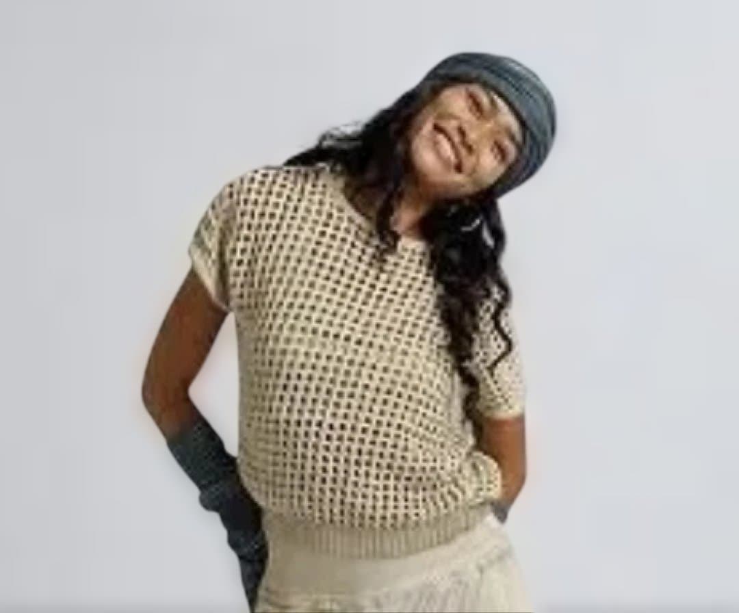 サルセーションsalsation メッシュニット　トップス