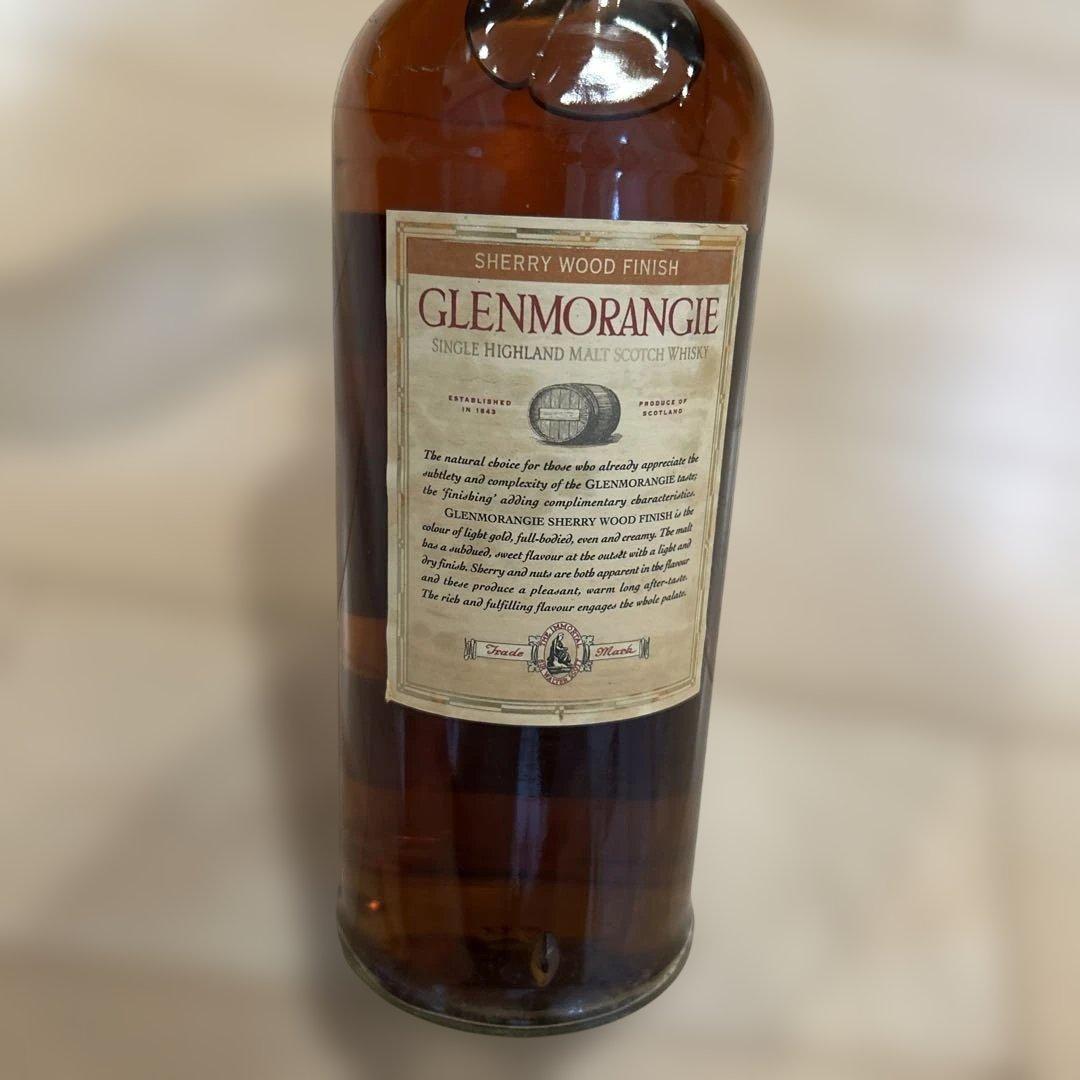 古酒GLENMORANGE SHERRY WOOD FINISH ウィスキー