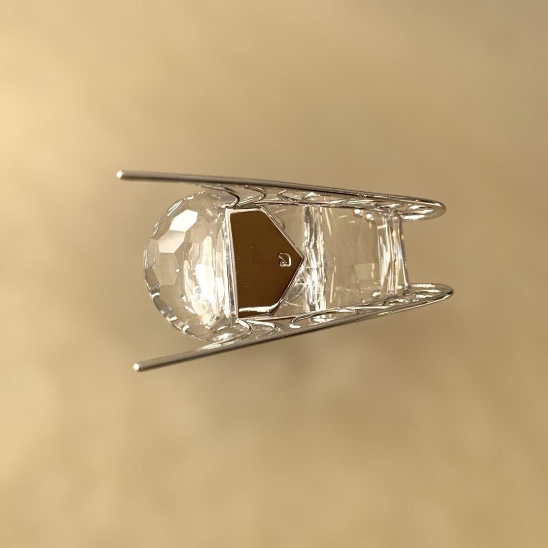 スワロフスキー クリスマス　オーナメント　ソリ　SWAROVSKI 置物