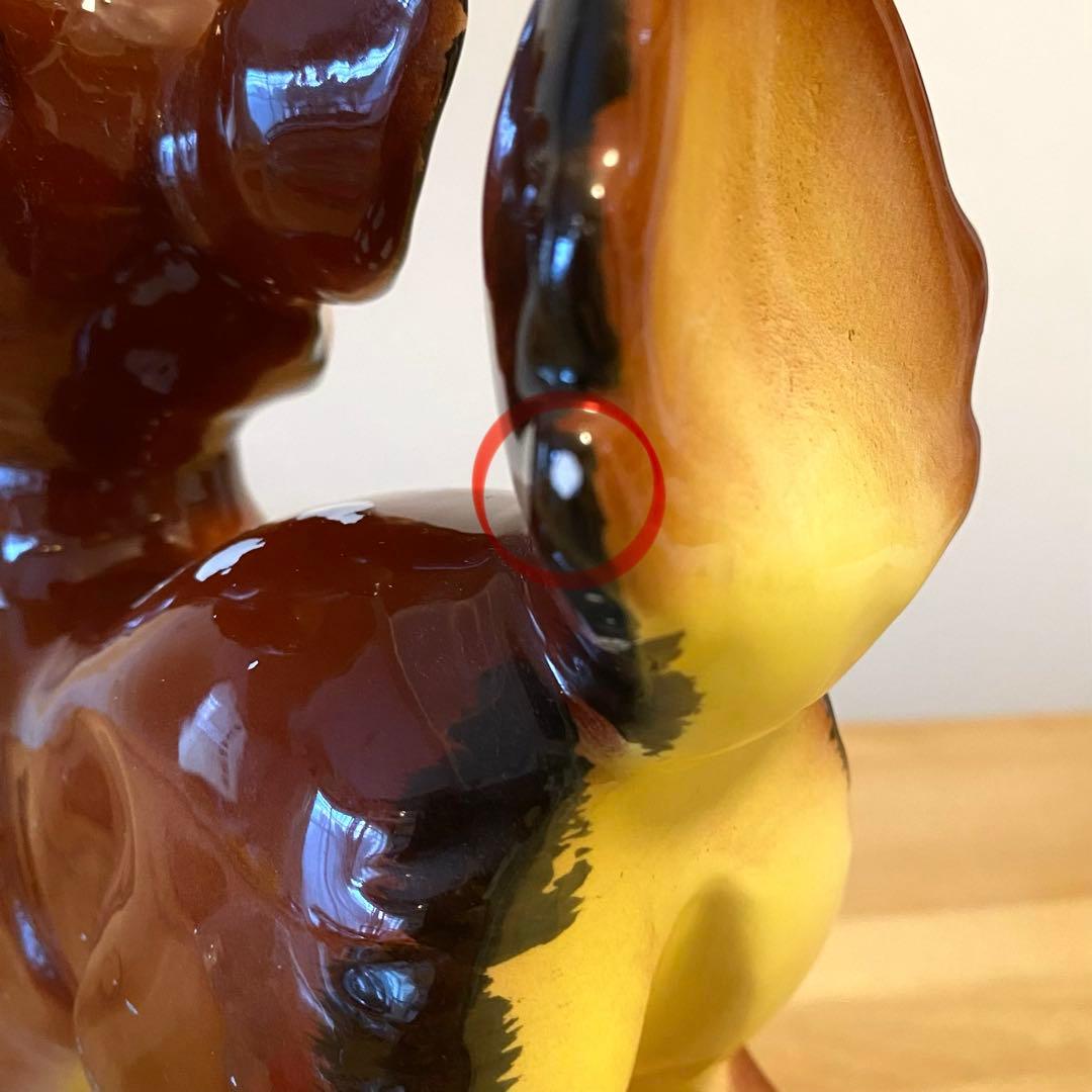 ★即日発送 アンティーク バンビ 陶器 置物 ヴィンテージ