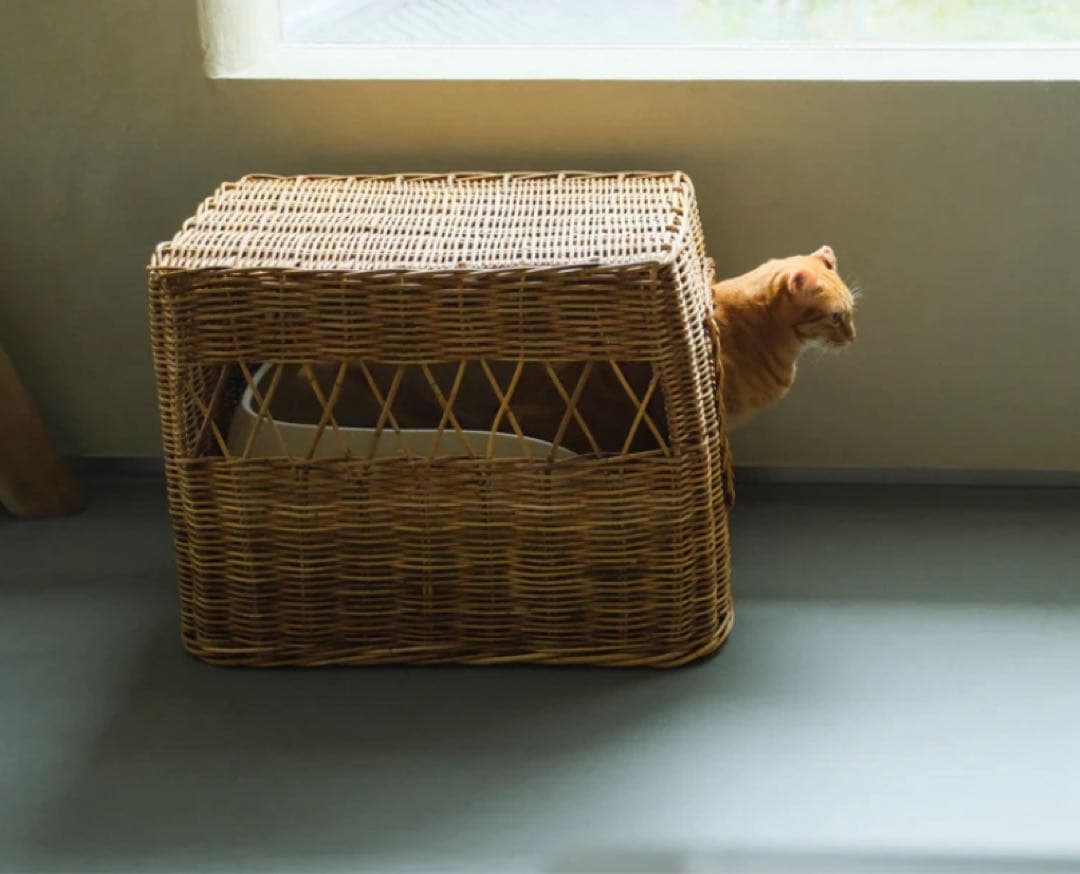 オルネコ×Encachette アラログ ネコ用トイレカバー　未使用新品