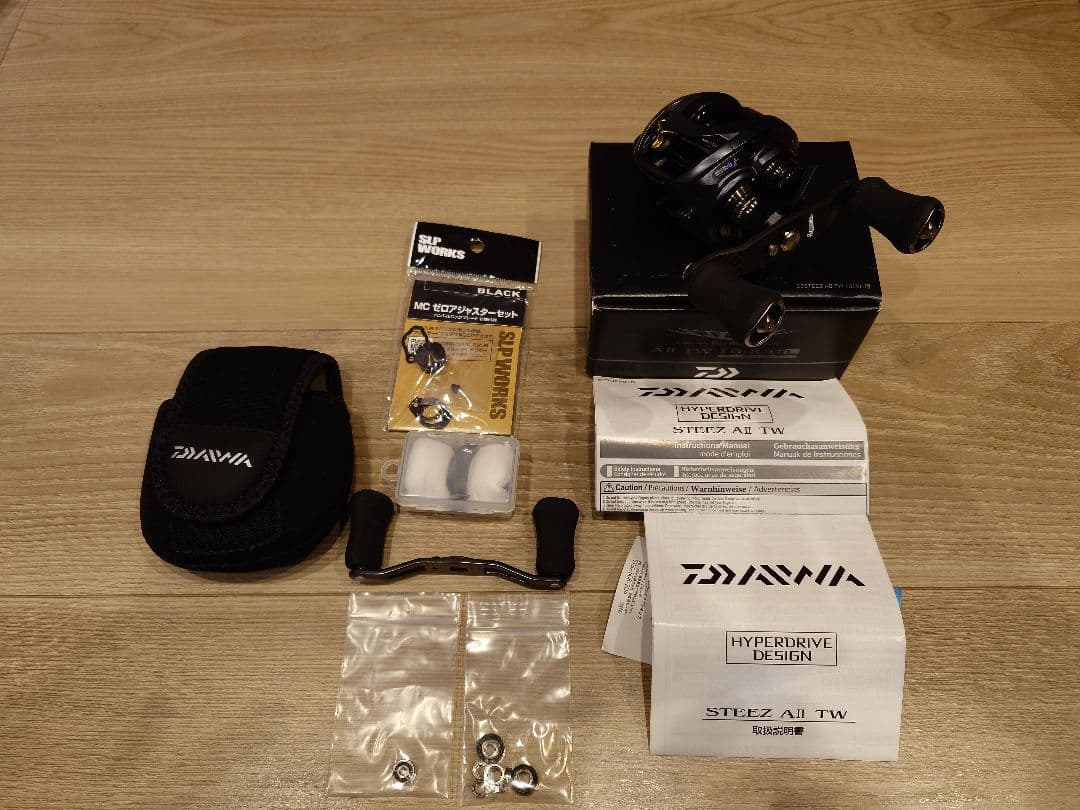 DAIWA 23STEEZ AII TW 1000HL ゴールドワークス究極式